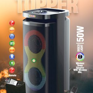TOPPER Portable Wireless Bluetooth Speaker (Model 807)