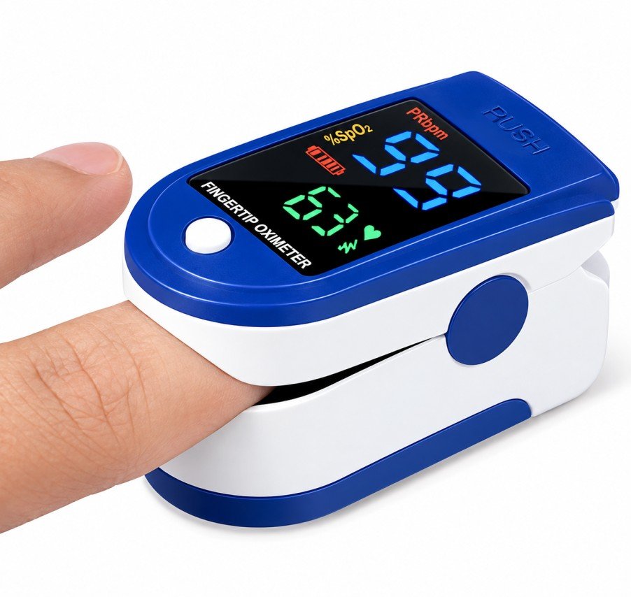 Blood Oxygen SpO2 Monitor Finger Pulse Oximeter