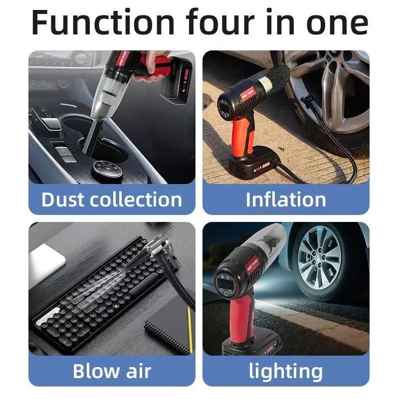 BEET BABY 4-in-1 Car Vacuum Cleaner & Air Compressor – photo 4